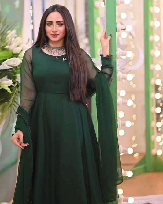 ANARKALI BOTTEL GREEN