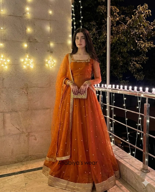 Amber Glow Lehenga Choli