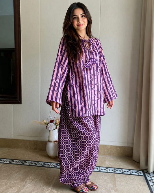 PURPLE CHARM 2 PIECE
