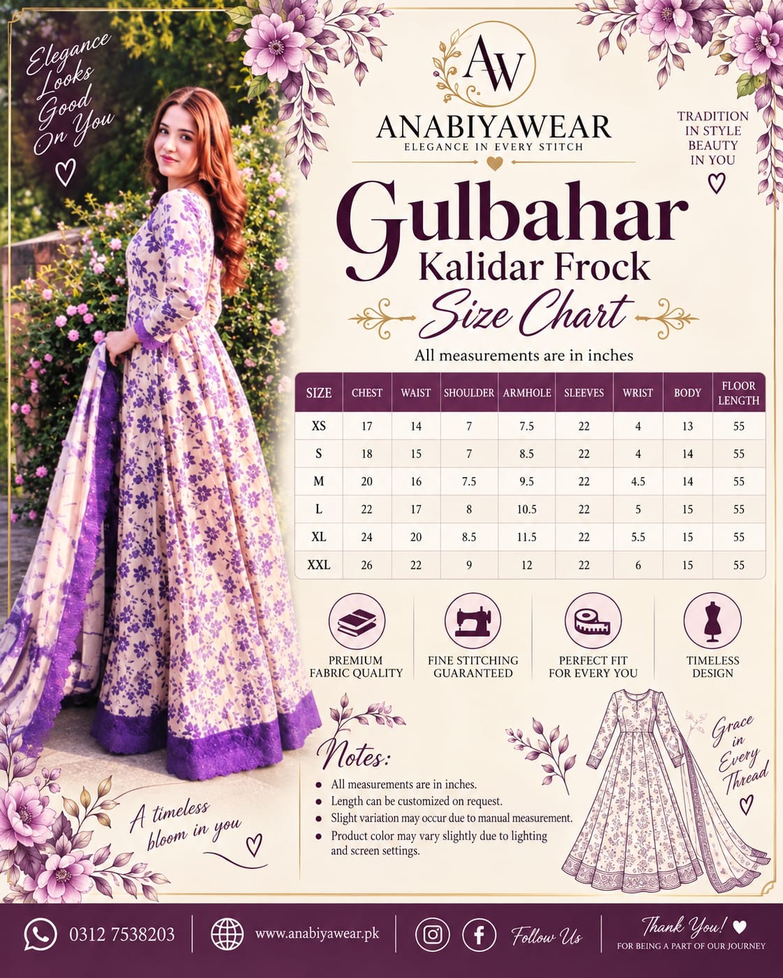 Gulbahar Breeze Lawn Kalidaar Anarkali Maxi
