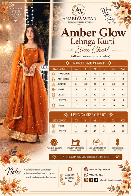 Amber Glow Lehenga Choli