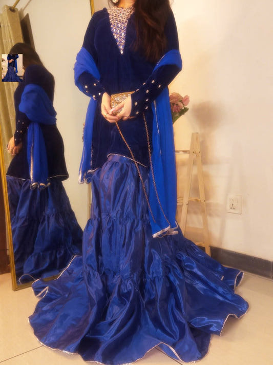 Royal Blue Velvet