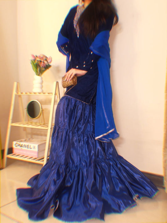 Royal Blue Velvet