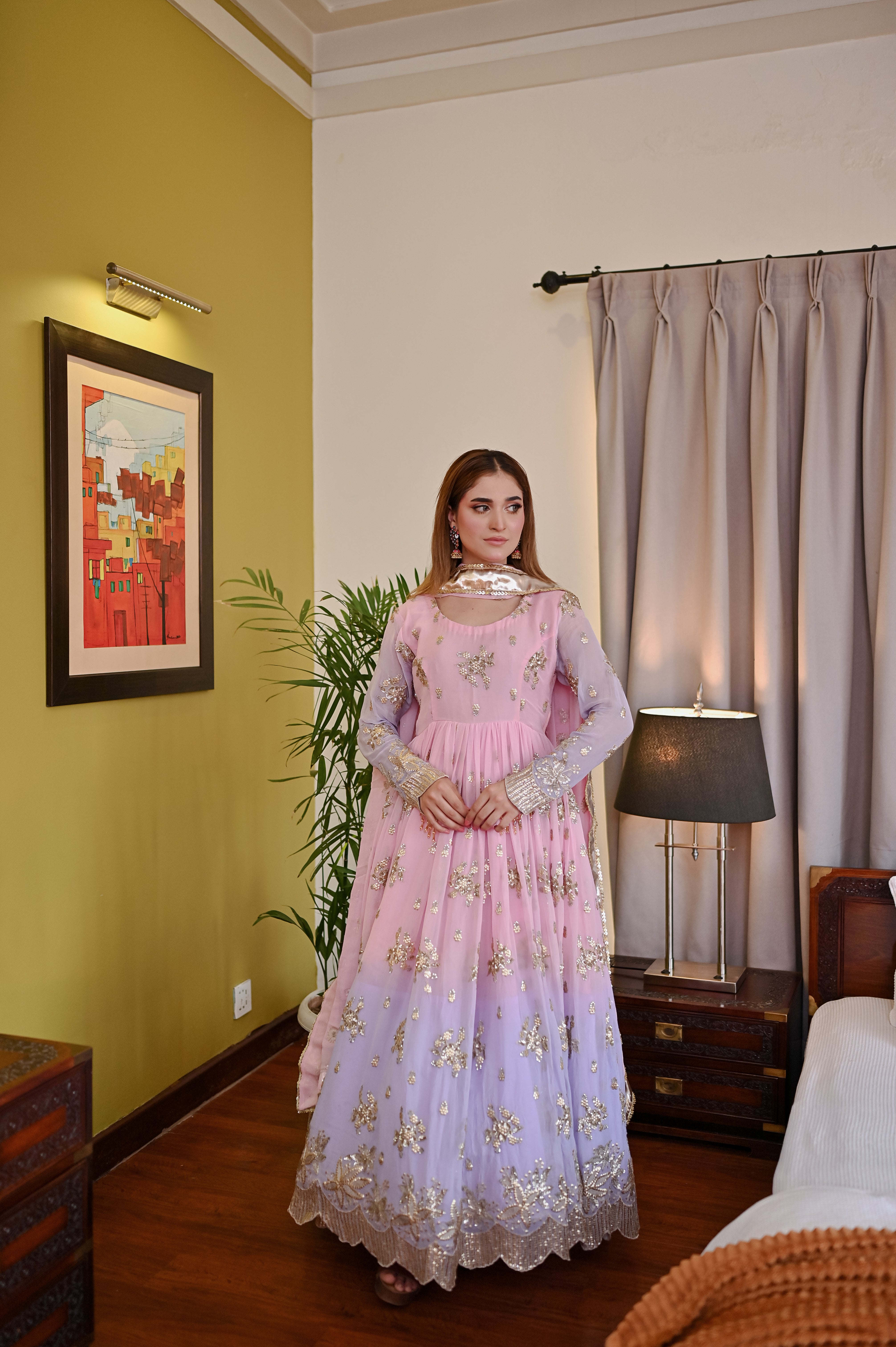 Gul-e-Haya – Luxury Chiffon Maxi
