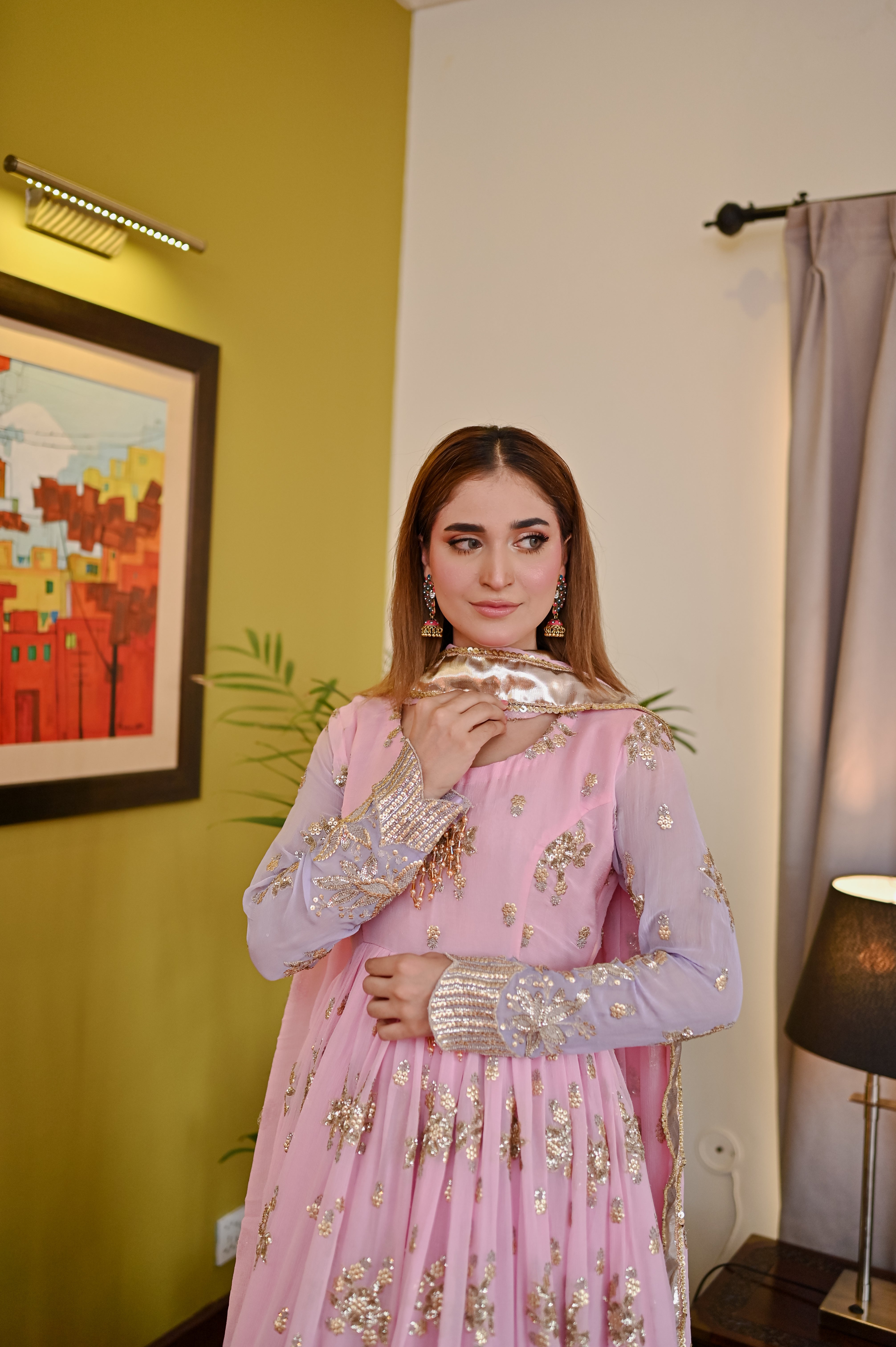 Gul-e-Haya – Luxury Chiffon Maxi