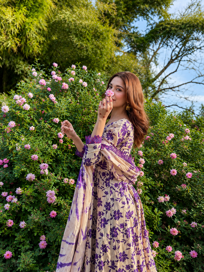 Gulbahar Breeze Lawn Kalidaar Anarkali Maxi