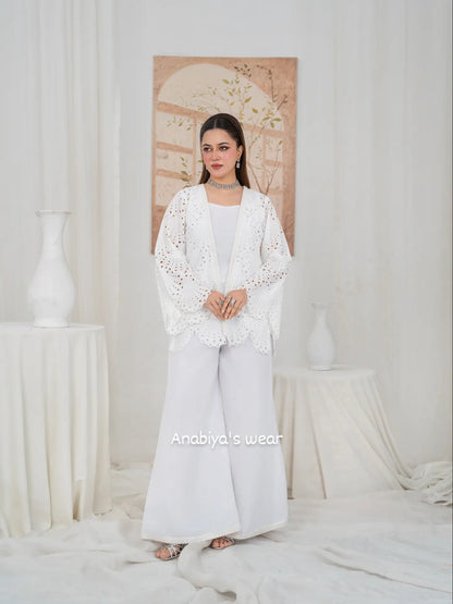 Noor-e-Eid – Chikan 3 Piece Festive Set