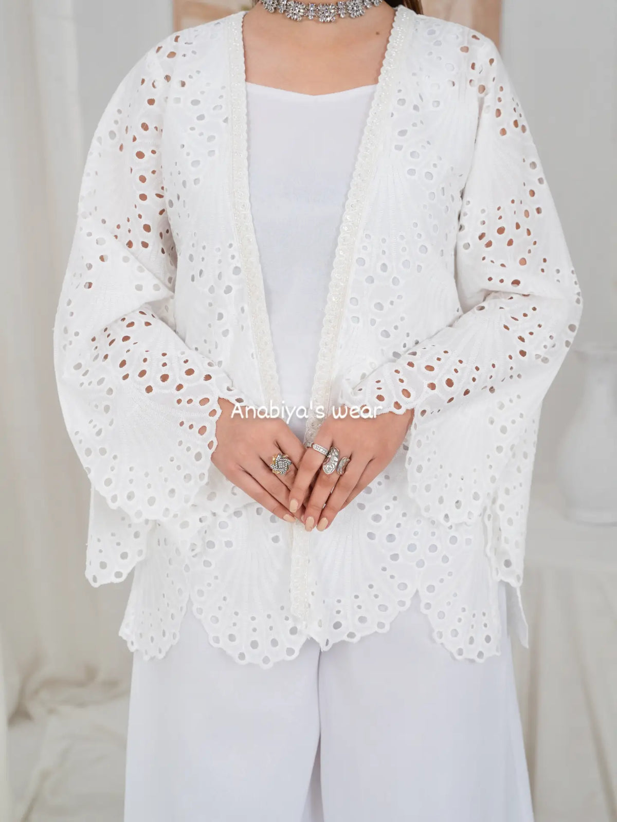 Noor-e-Eid – Chikan 3 Piece Festive Set