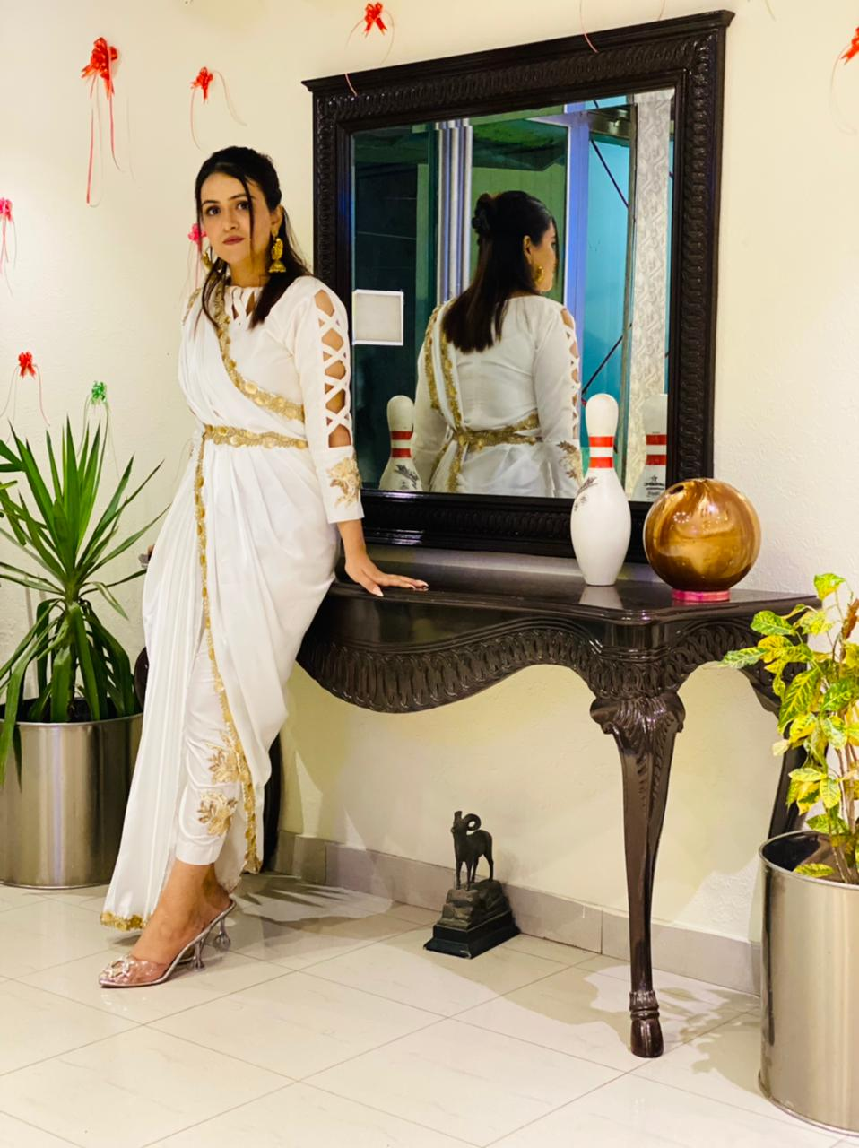 Pant Saree