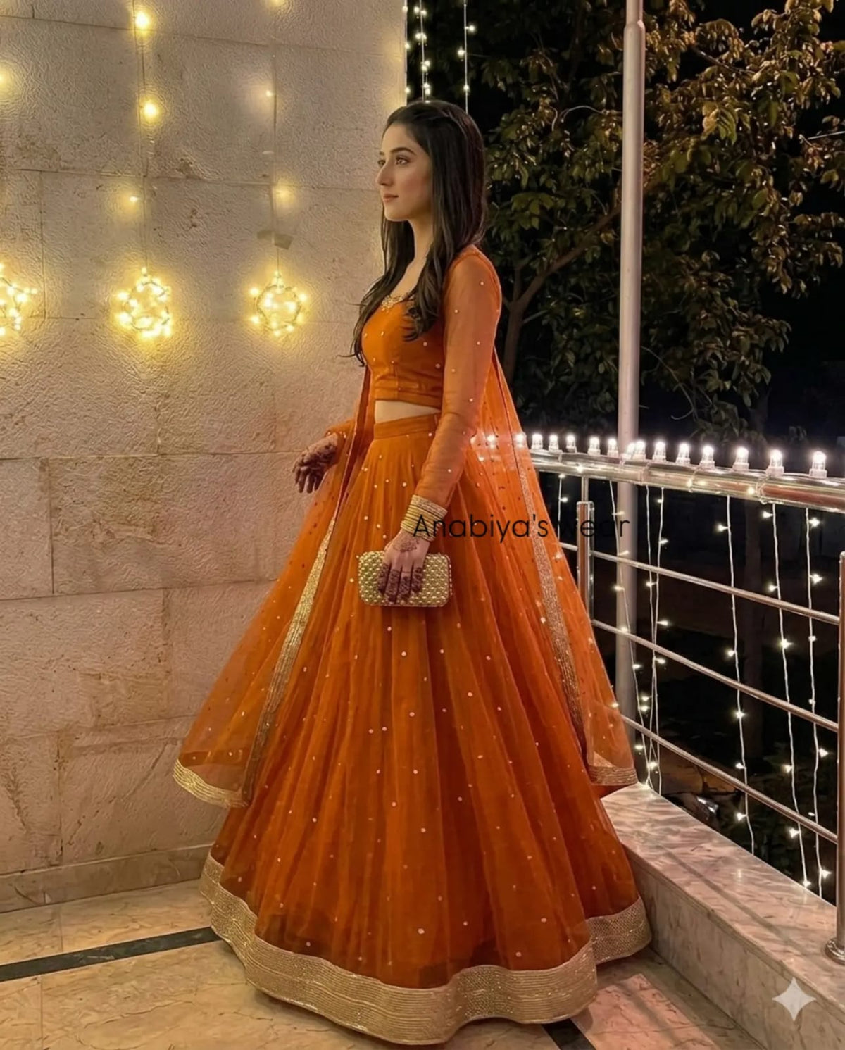 Amber Glow Lehenga Choli