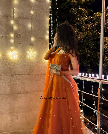 Amber Glow Lehenga Choli