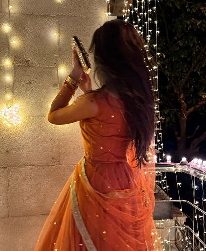 Amber Glow Lehenga Choli