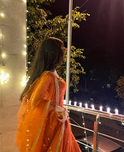 Amber Glow Lehenga Choli