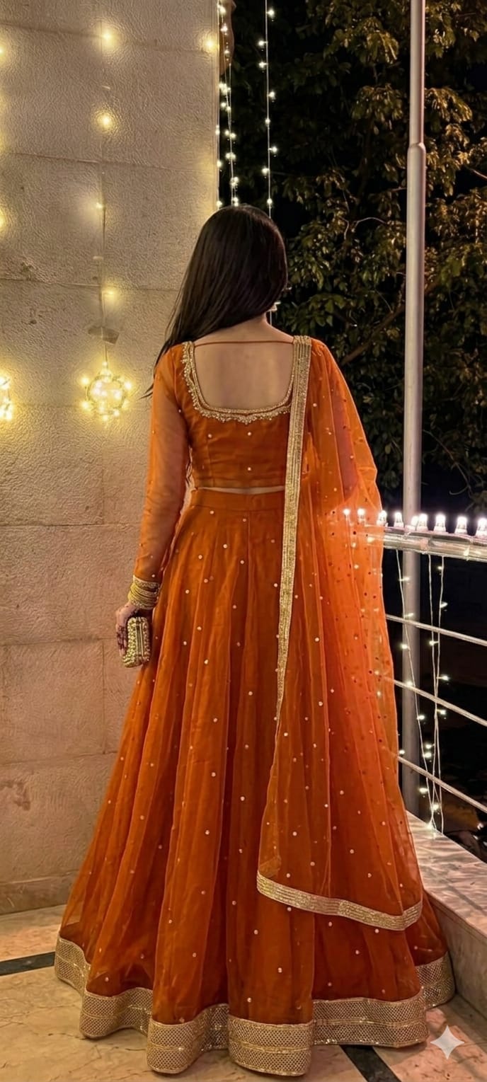 Amber Glow Lehenga Choli