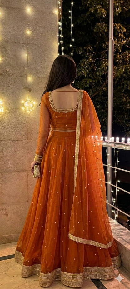 Amber Glow Lehenga Choli