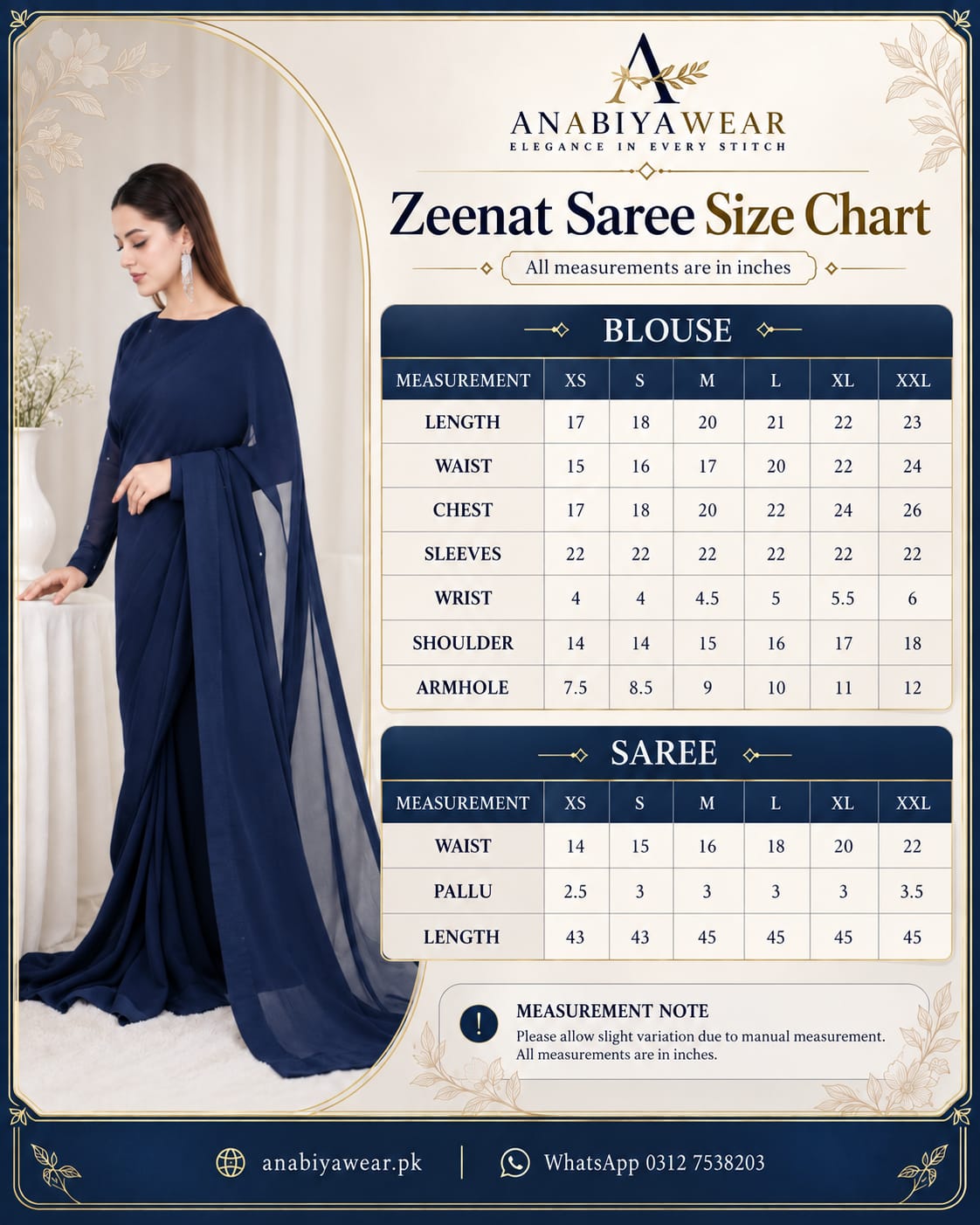 Zeenat – Royal Purple Chiffon Saree