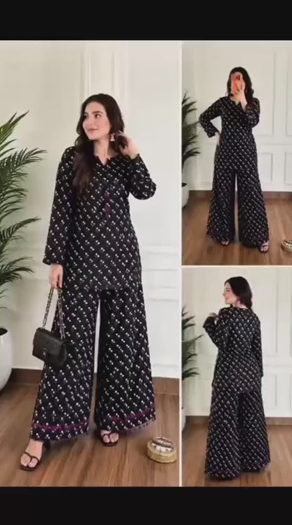 Secret Garden- 2 Piece stitched lawn