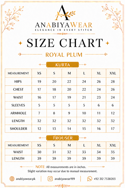 ROYAL PLUM 🍇 – Premium Georgette 3PC