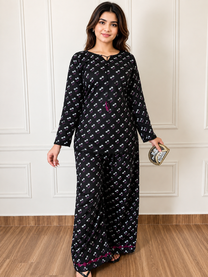 Secret Garden- 2 Piece stitched lawn
