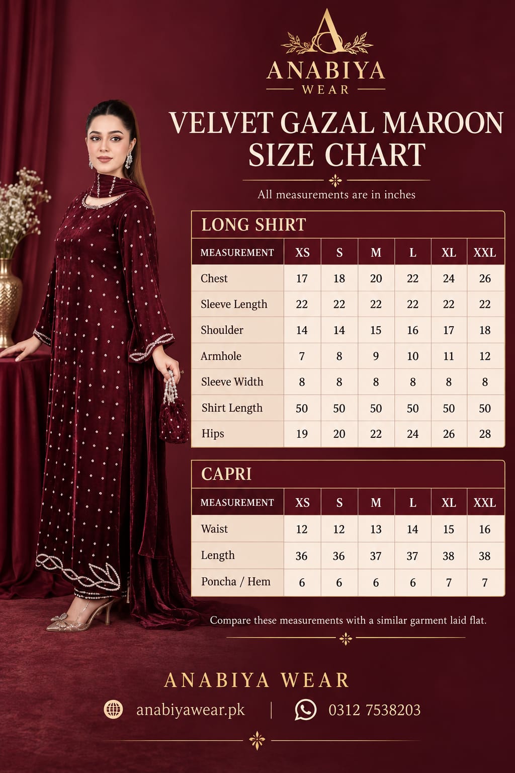 Ghazal Micro Velvet Crystal Stone 3-Piece Suit